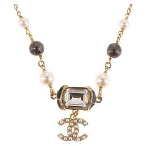 Chanel CC Necklace Gold